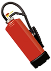 Schaum-Feuerlöscher